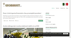 Desktop Screenshot of enomarket.si