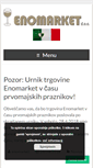 Mobile Screenshot of enomarket.si