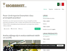 Tablet Screenshot of enomarket.si
